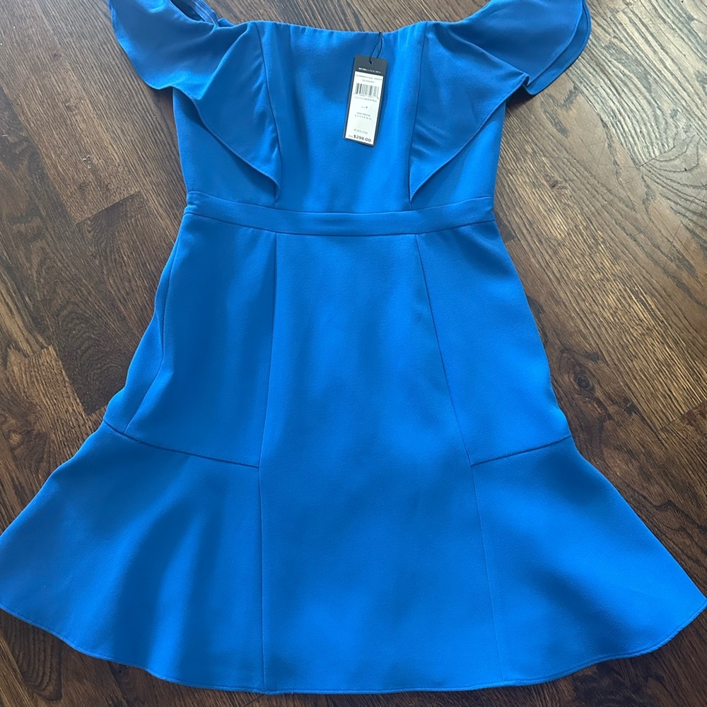 Dress BCBG Maxazria Vibrant Blue Party Dress NWT Size 4 “Alandra”